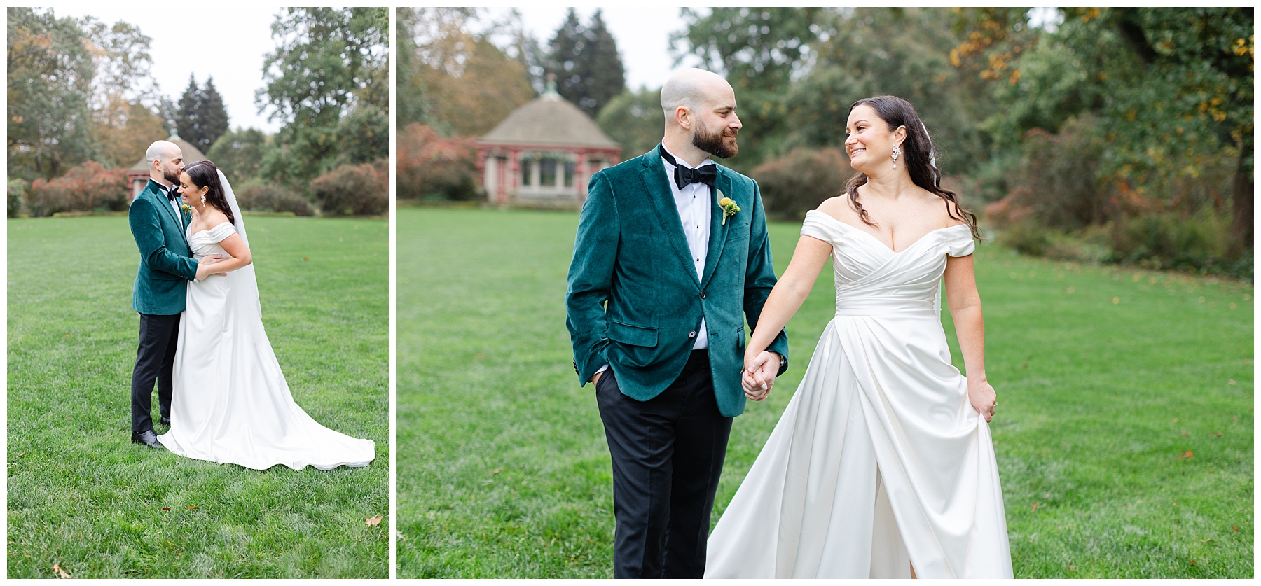 fall wedding at moraine farm