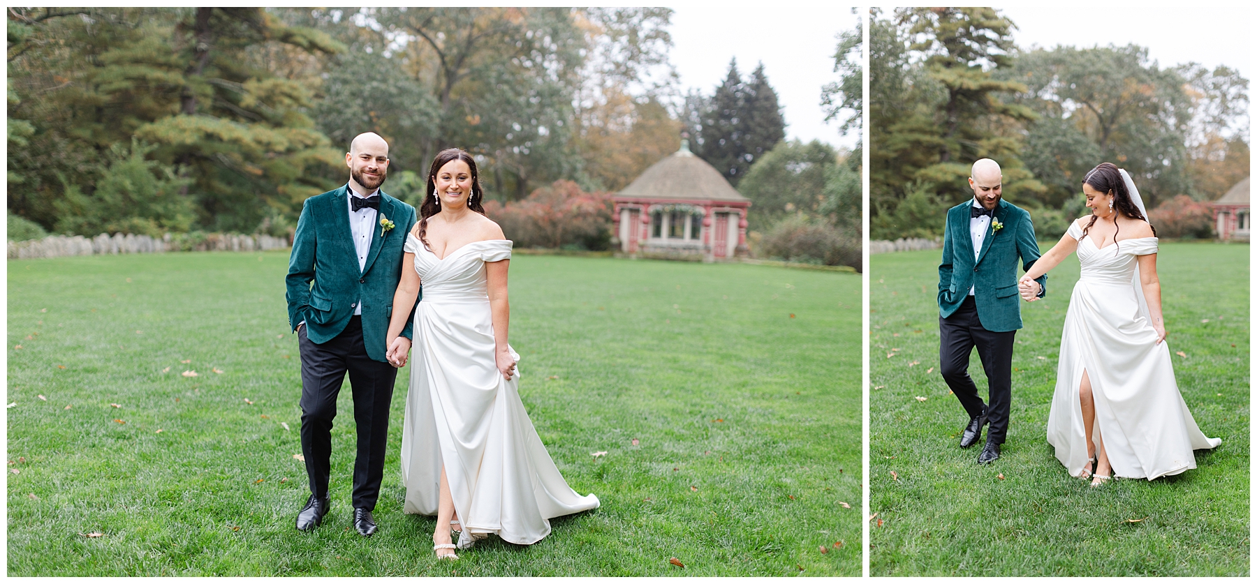 fall wedding at moraine farm