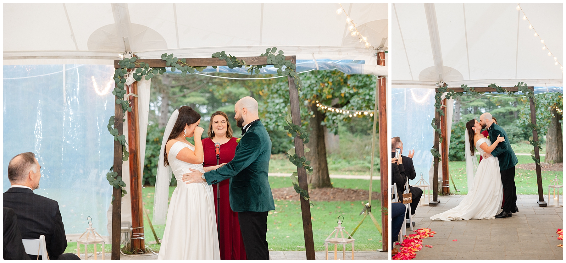 fall wedding at moraine farm