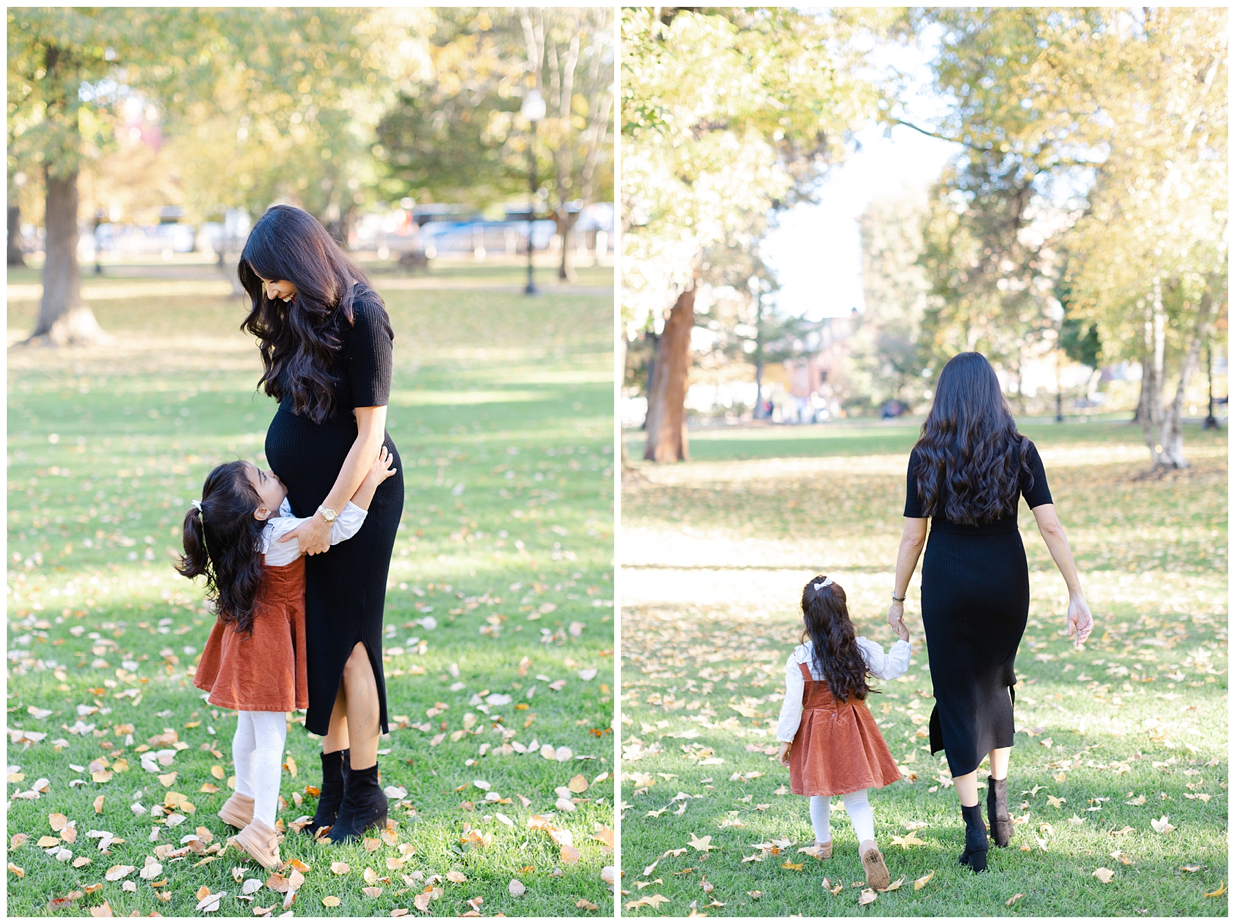 Mom and Daughter Boston