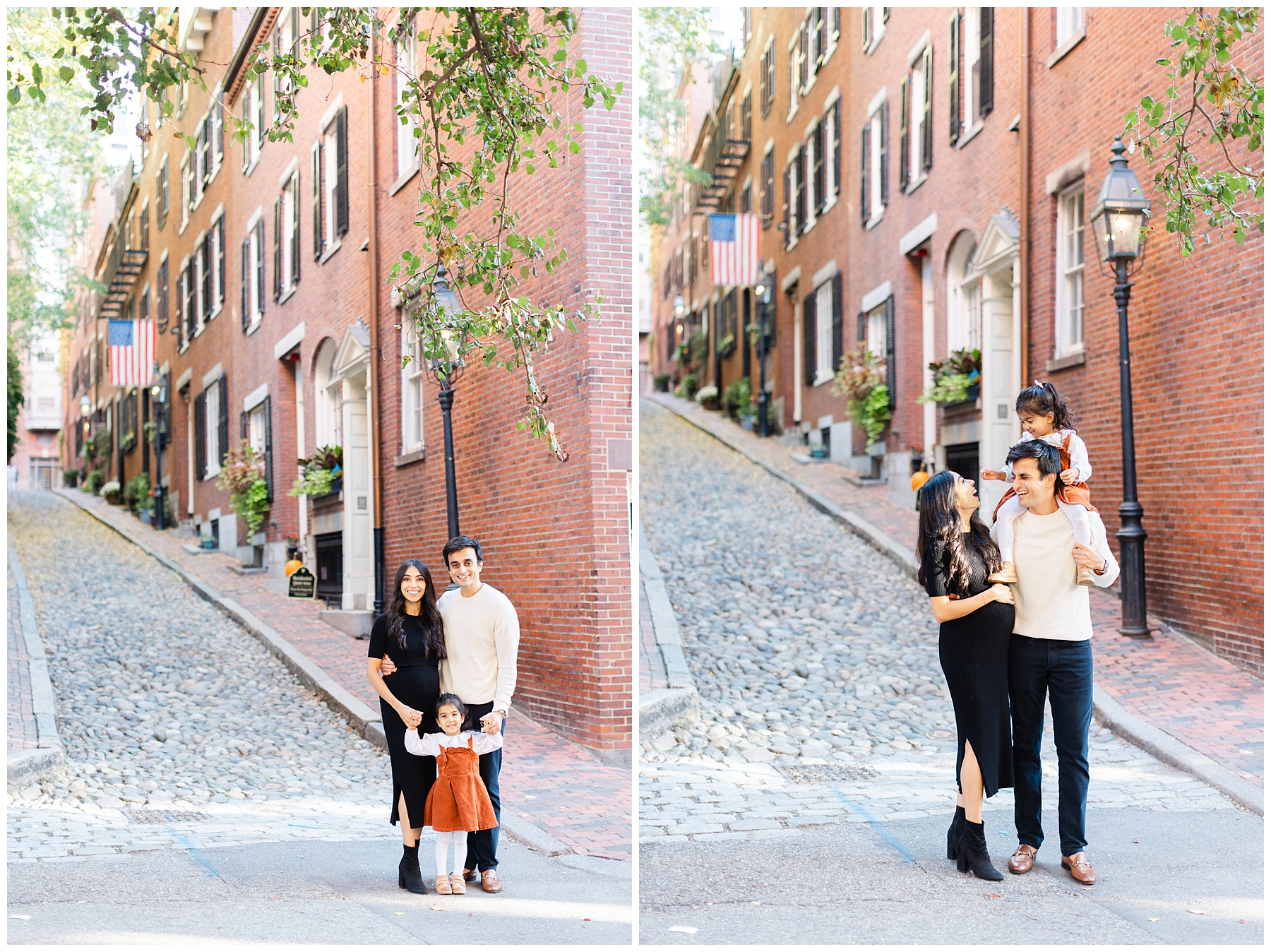 Acorn Street Family Photo