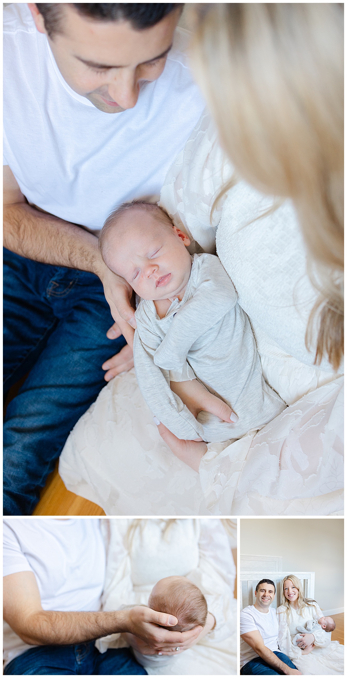 Melrose In home Newborn Photographer