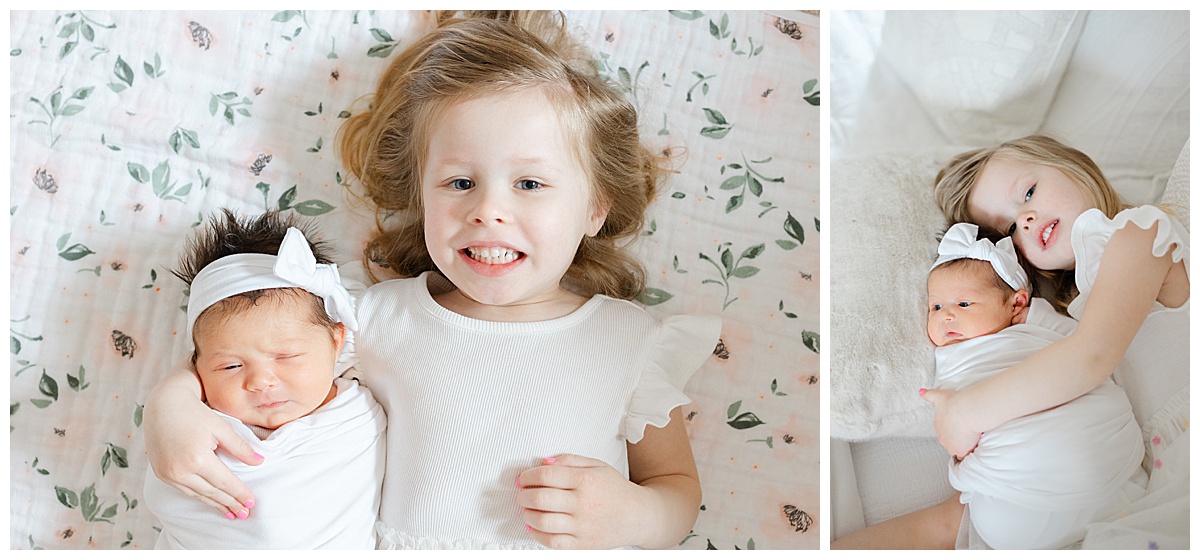 How to include older siblings in your newborn session