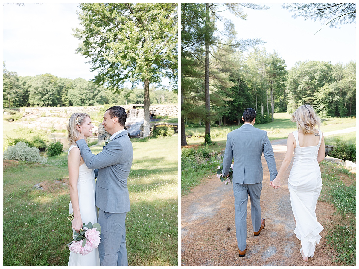 New Hampshire intimate Wedding 