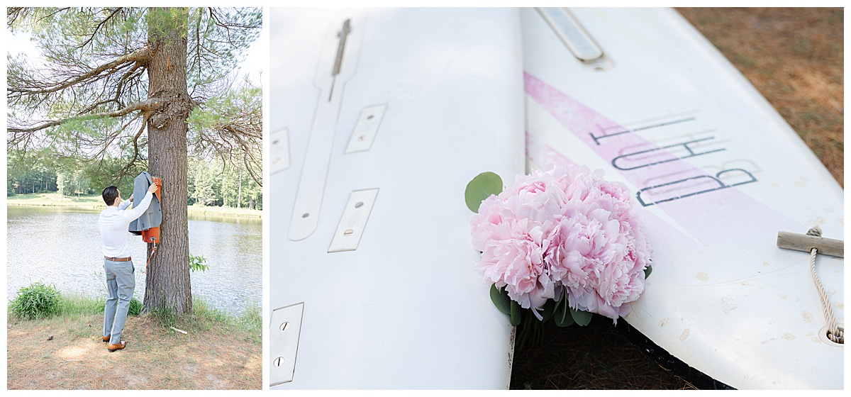 Peony bridal bouquet