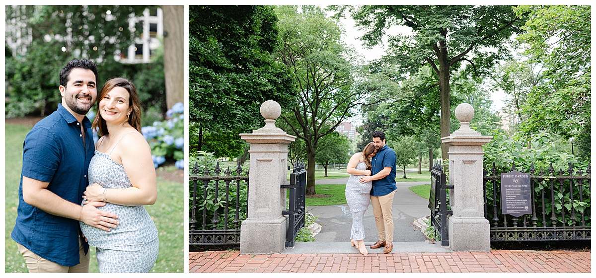 Boston summer maternity session