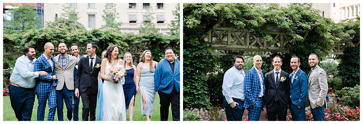 wedding in the Financial District of Boston