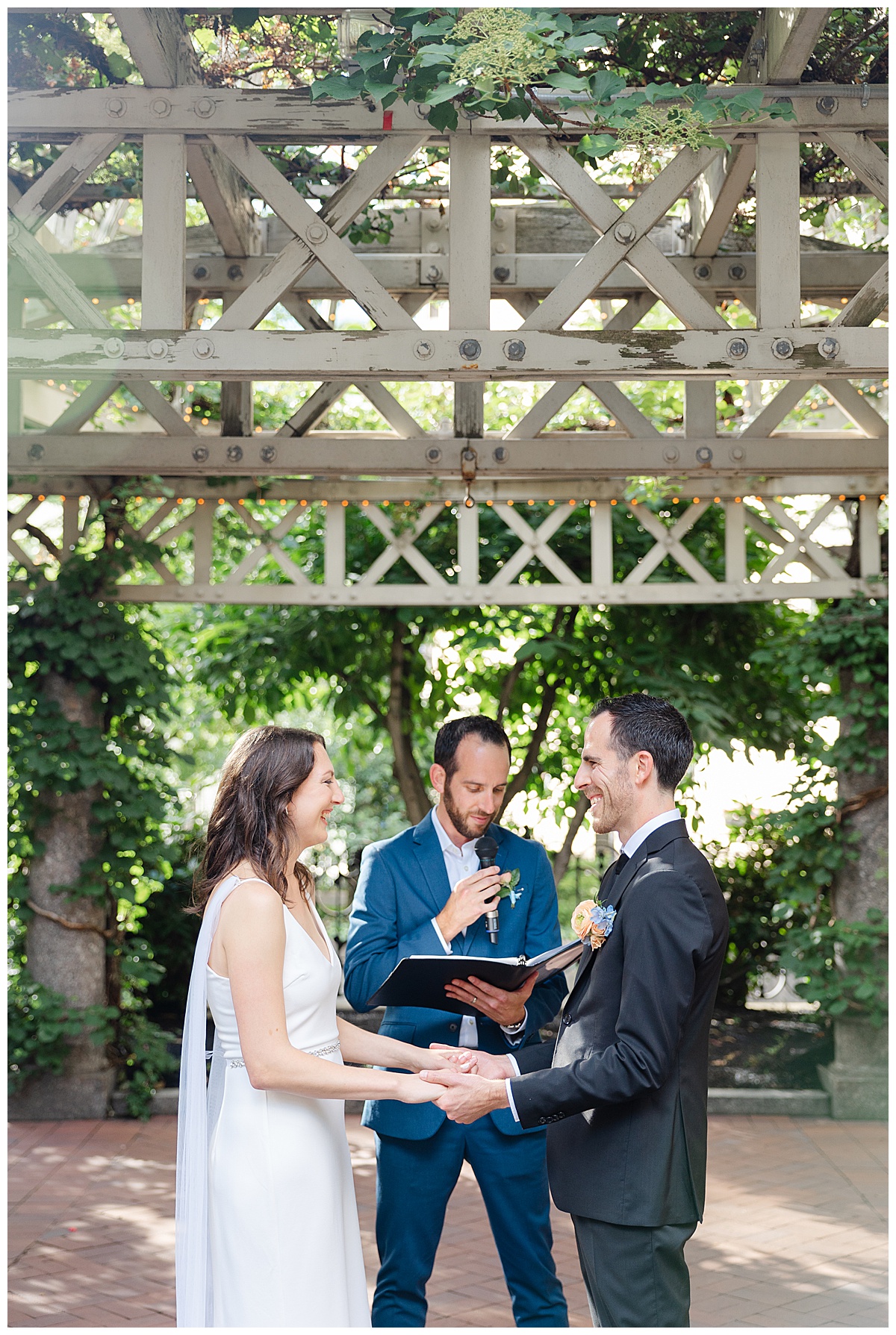 wedding in the Financial District of Boston