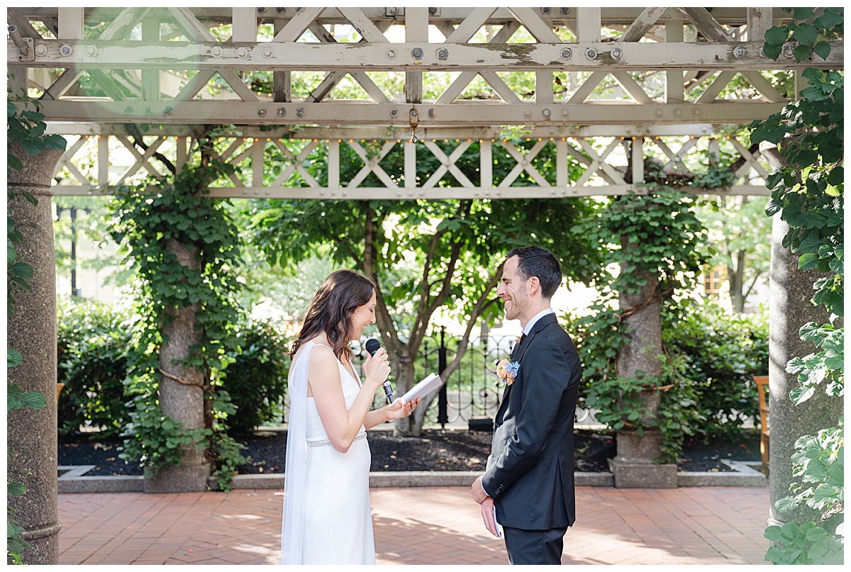 wedding in the Financial District of Boston