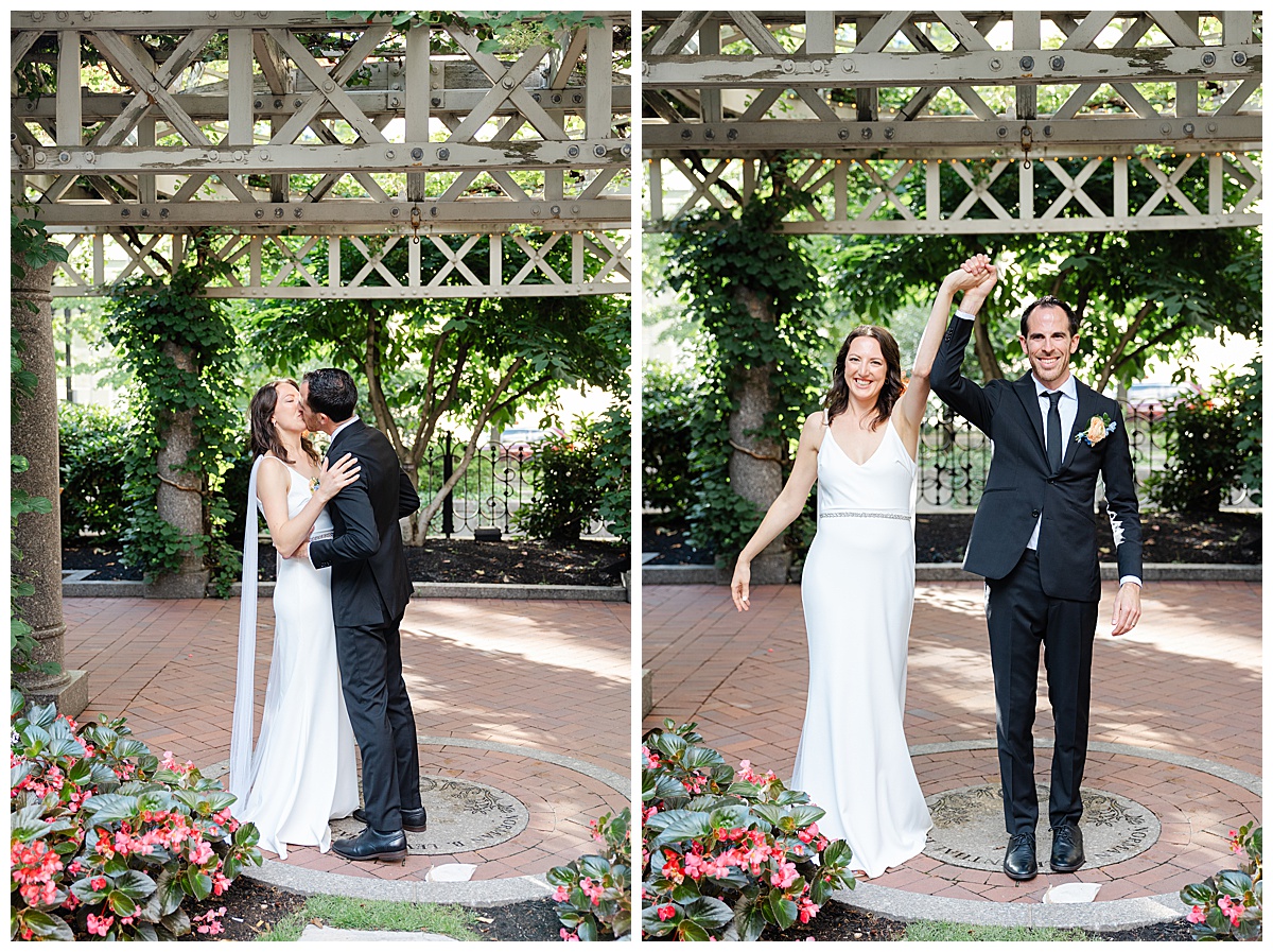 wedding in the Financial District of Boston