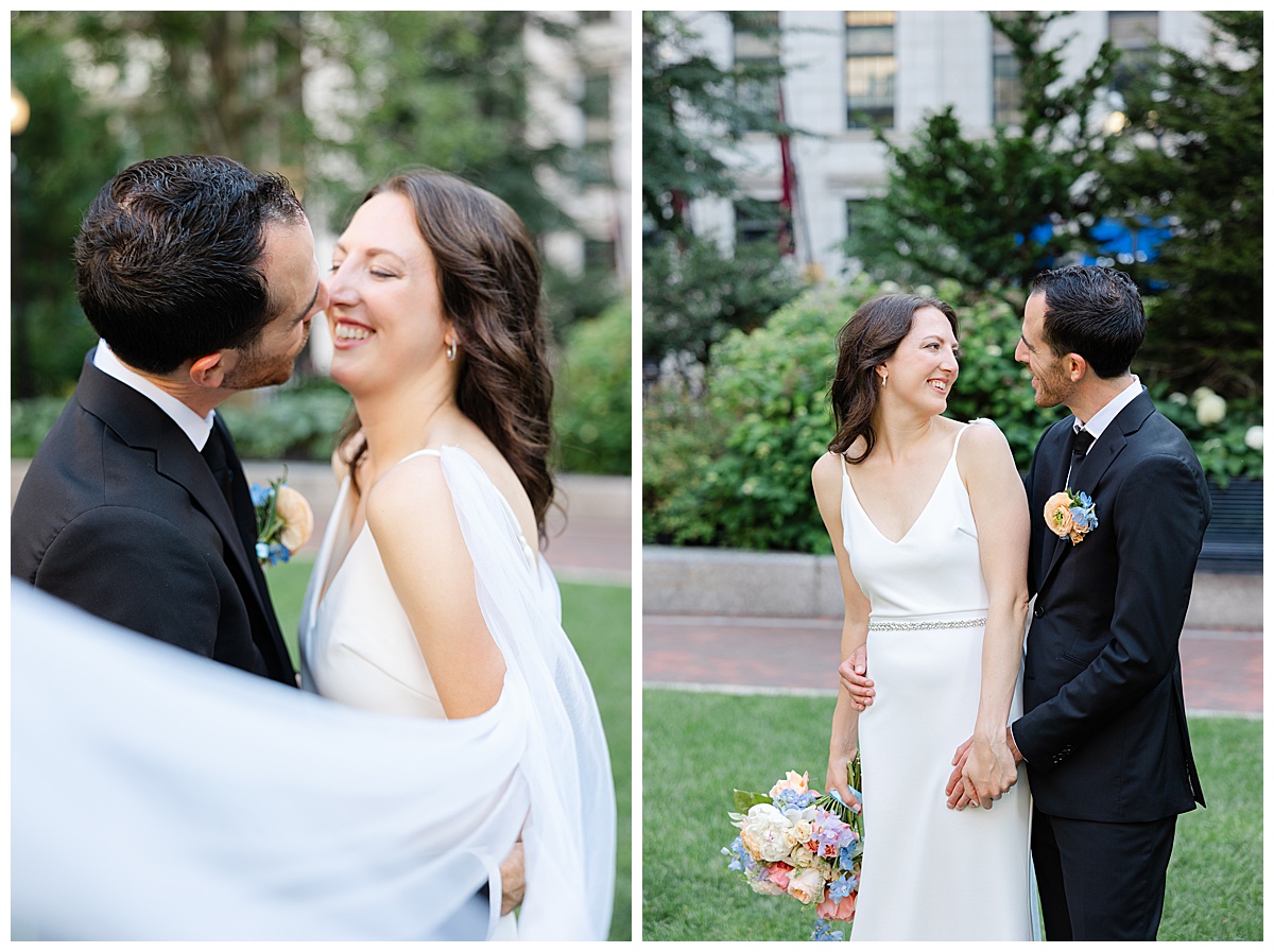 wedding in the Financial District of Boston