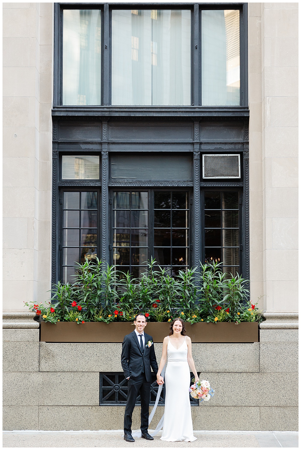 wedding in the Financial District of Boston