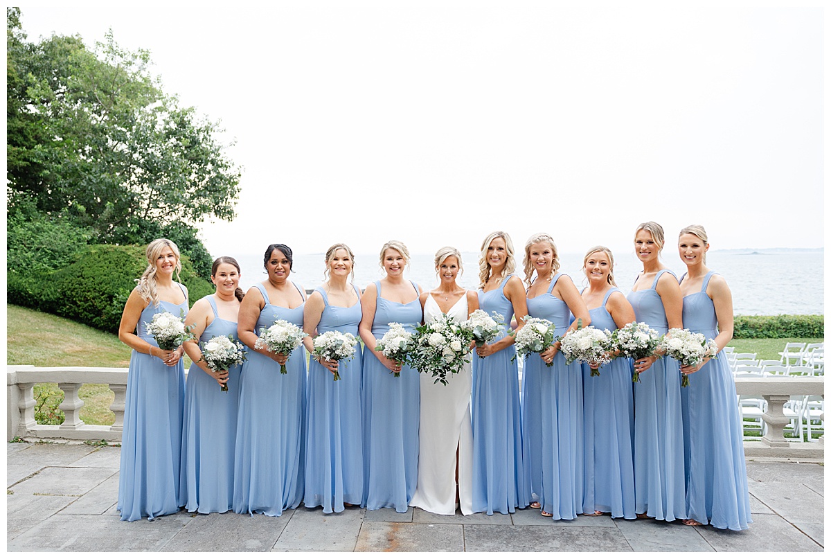 Bridesmaids at Northshore wedding venue