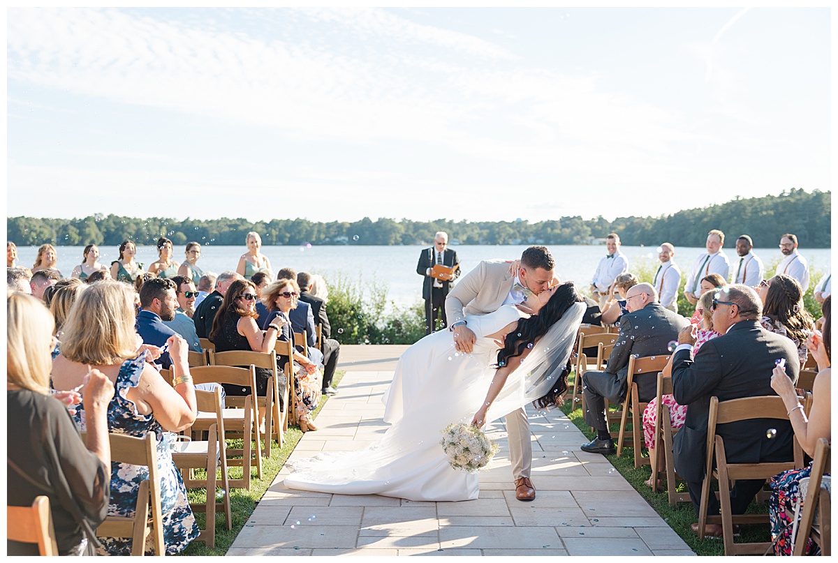 Wedding at the lakehouse