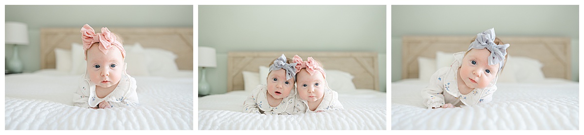 twin in home family session