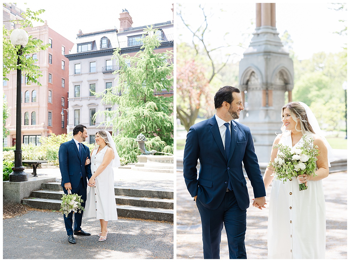 Boston Public Gardens Elopement