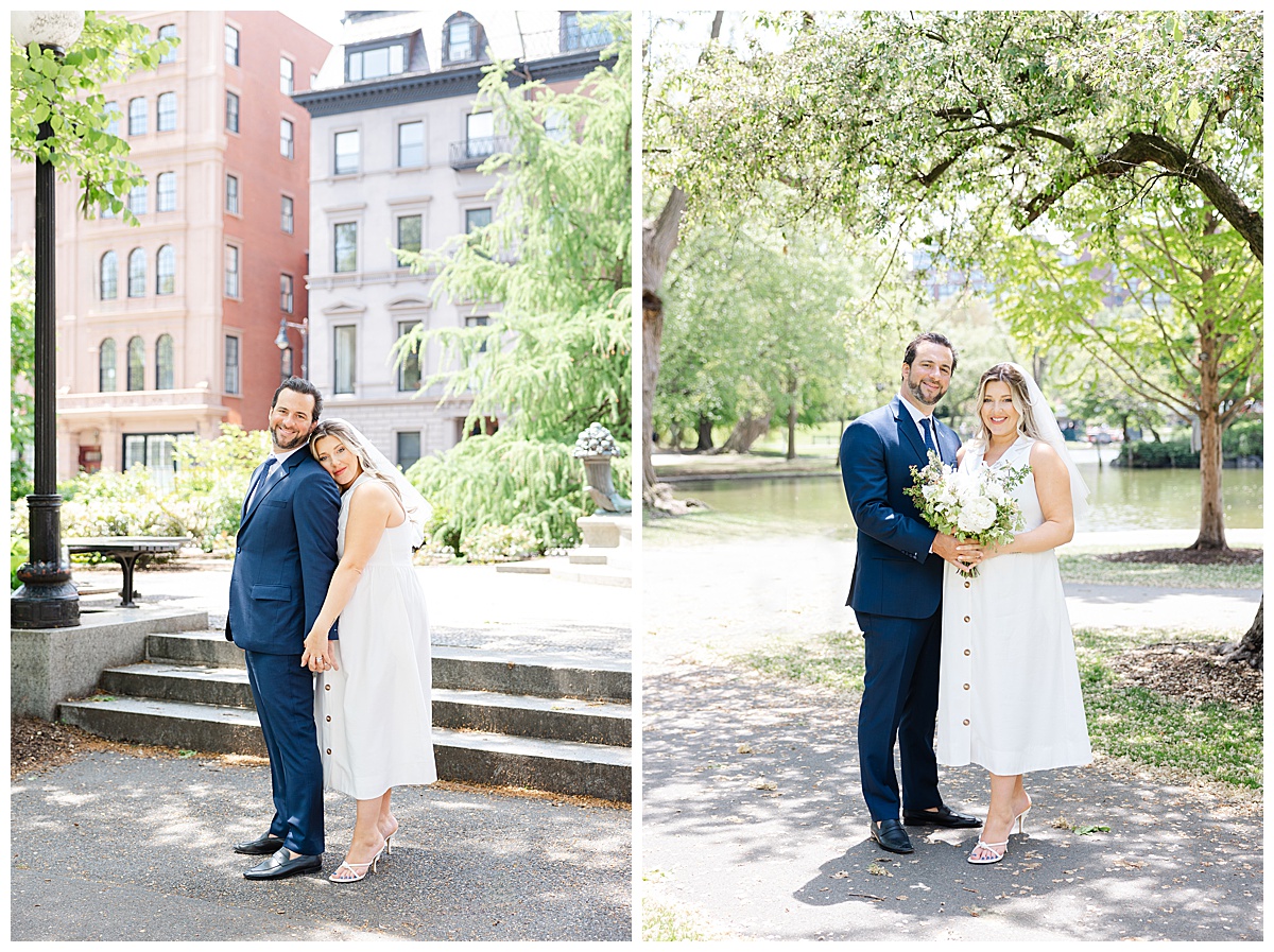 Boston Elopement while Pregnant 