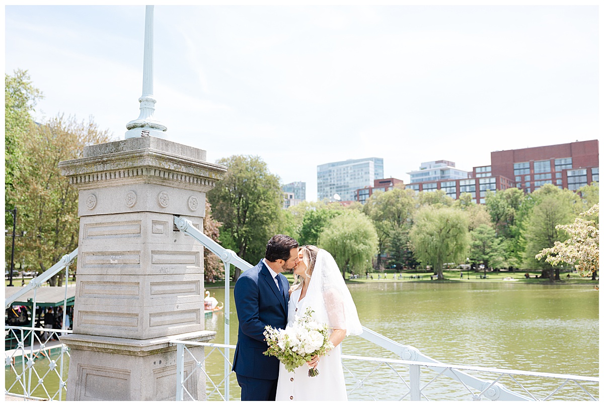 Boston Elopement while Pregnant 